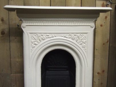 Victorian Cast Iron Bedroom Fireplace - 140B - Image 3