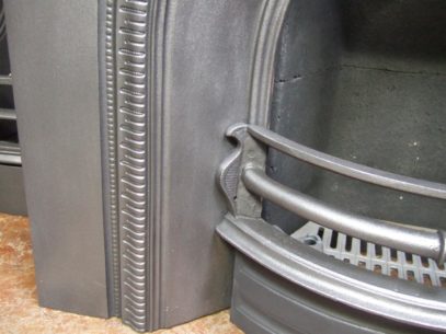 Original Victorian Arched Fireplace Insert - 016AI - Image 3