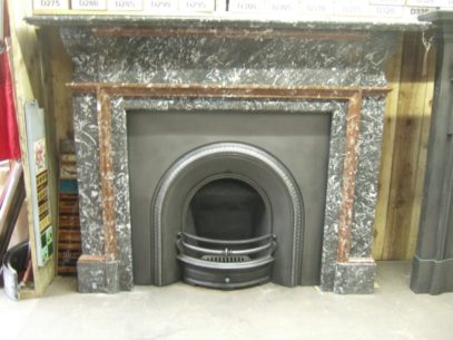 Original Victorian Arched Fireplace Insert - 016AI