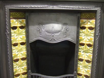 Antique Edwardian Tiled Insert - 056TI - Image 2