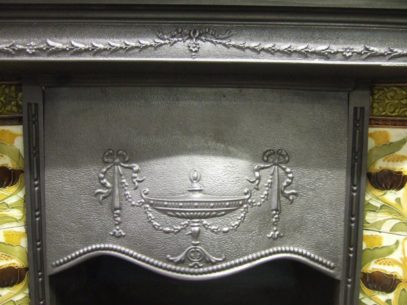 Antique Edwardian Tiled Insert - 056TI - Image 3