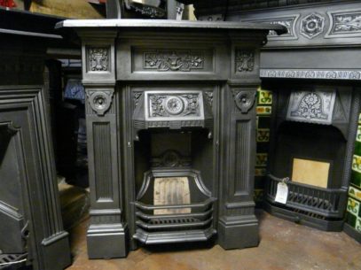 Victorian Cast iron Fireplace - 130MC
