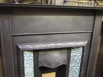 Original Edwardian Cast Iron Surround - 193CS - Image 3