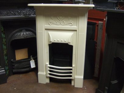 Original Art Nouveau Bedroom Fireplace - 065B
