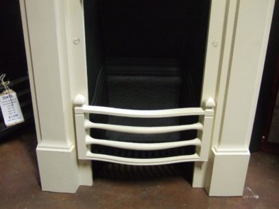 Original Art Nouveau Bedroom Fireplace - 065B - Image 2