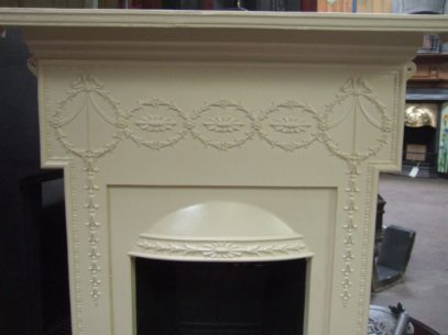 Late-Victorian/Edwardian Bedroom Fireplace - 242B - Image 4