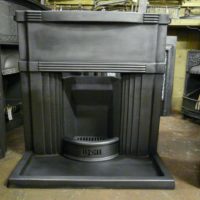 Original Art Deco Fireplace and Hearth - 022LC