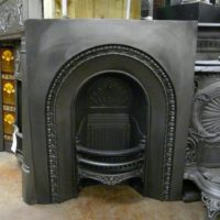 Victorian Cast Iron Arched Insert - 045AI
