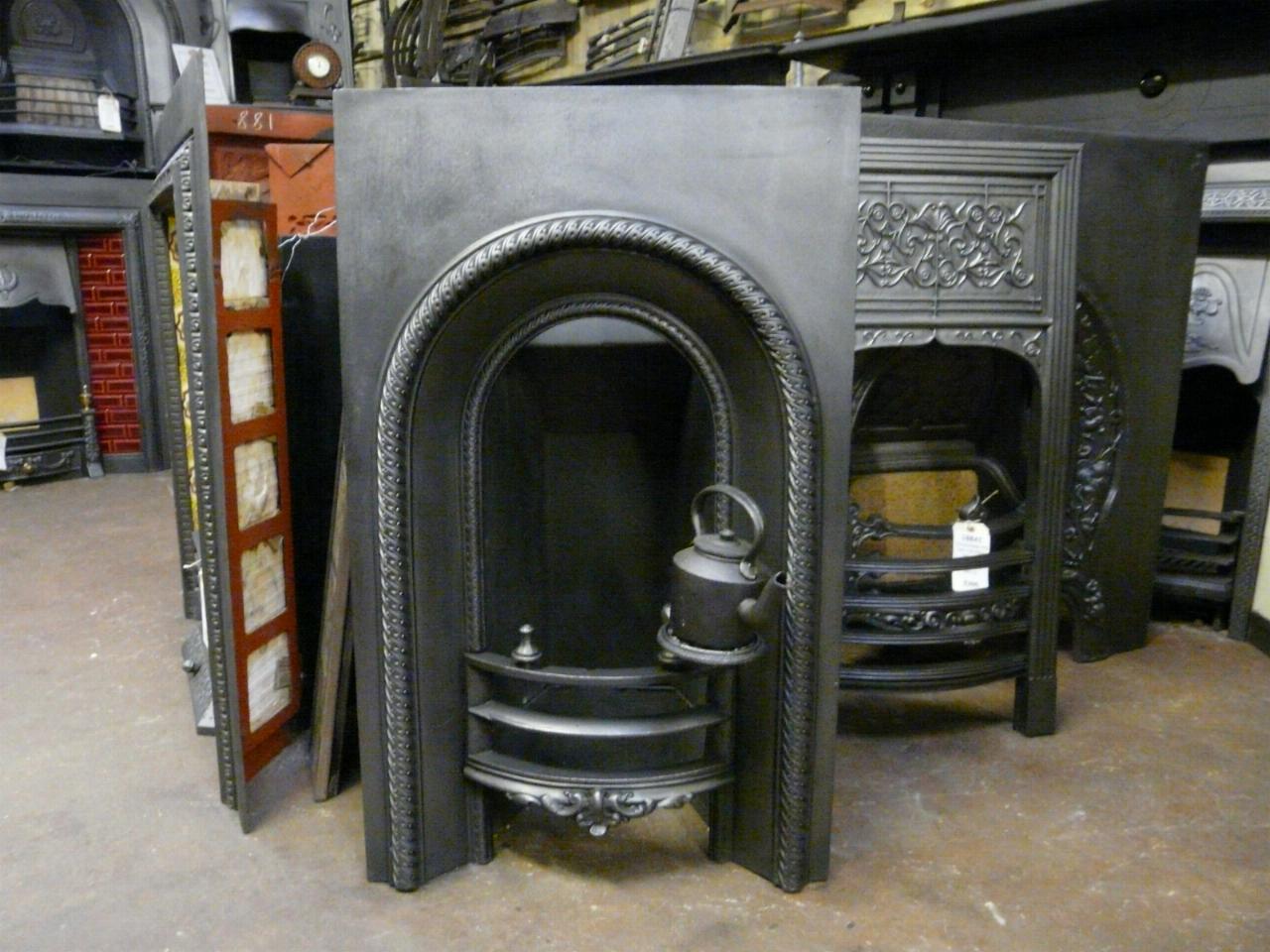 Victorian Arched Bedroom Fireplace Insert 135ai Antique