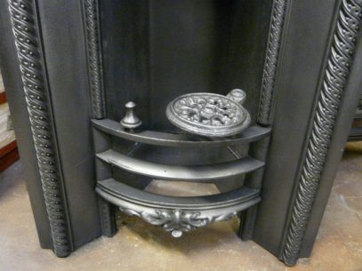 Victorian Arched Bedroom Fireplace Insert - 135AI  - Image 9