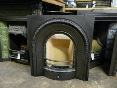 Victorian Cast Iron Arched Insert - 238AI