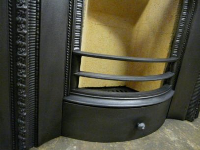 Victorian Cast Iron Arched Insert - 238AI - Image 7