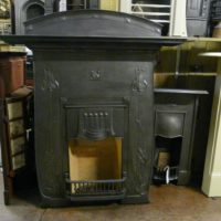 Original Art Nouveau Fireplace - 048LC