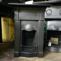 Antique Edwardian Bedroom Fireplace -087B