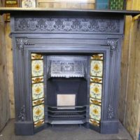 Victorian Tiled Combination Fireplace - 040TC