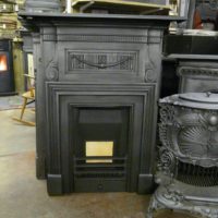 Victorian Cast Iron Coalbrookdale Fireplace - 083MC