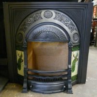 Original Arts & Crafts Arched Tiled Insert - 123TI 