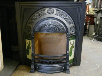 Original Arts & Crafts Arched Tiled Insert - 123TI 