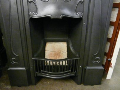 Original Art Nouveau Fireplace - 134MC - 854 - Image 2
