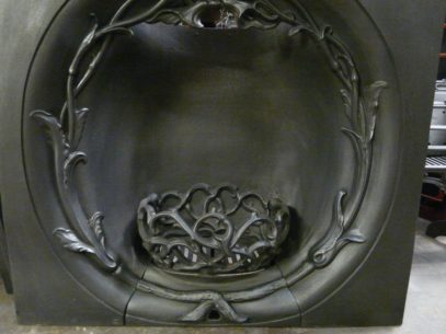 Early-Victorian Cast Iron Grate - Edinburgh - 014I  - Image 4