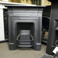 Late-Victorian Cast Iron Fireplace - 122MC 