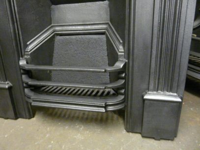 Late-Victorian Cast Iron Fireplace - 122MC  - Image 4