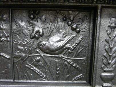 Victorian/Arts & Crafts Tiled Fireplace Insert - 156TI  - Image 7