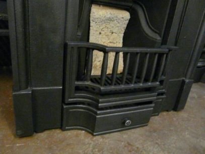 Original Art Nouveau Bedroom Fireplace - 176B - Image 2