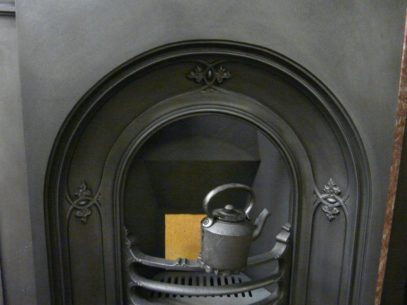 Victorian Cast Iron Insert - 188AI - Image 3