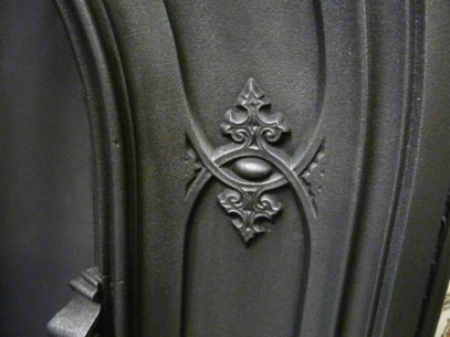 Victorian Cast Iron Insert - 188AI - Image 5