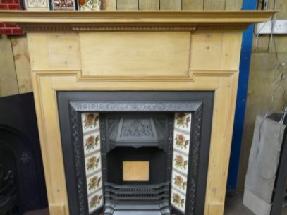 Reclaimed Edwardian Pine Fire Surround - 193WS  - Image 2