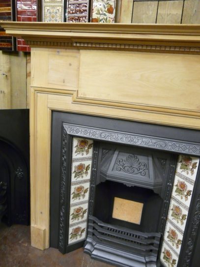 Reclaimed Edwardian Pine Fire Surround - 193WS  - Image 9