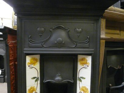 Art_Nouveau_Tiled_Combination_Fireplace_210TC-878