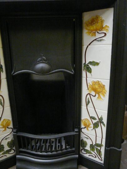 Art_Nouveau_Tiled_Combination_Fireplace_210TC-878