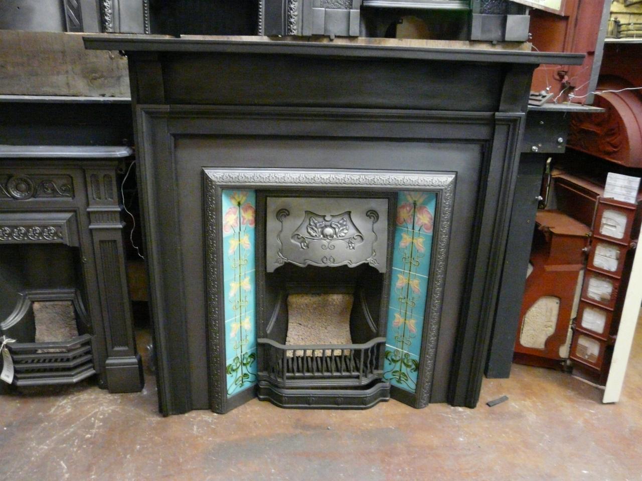 Edwardian Cast Iron Surround 267cs Antique Fireplace Co