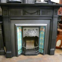 270CS - Edwardian Cast Iron Fire Surround
