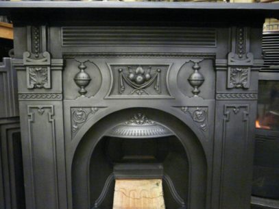 Victorian Cast Iron Fireplace - 075LC-889 - Image 3