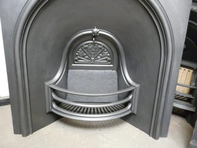 Early Victorian Arched Fireplace Insert - 254AI  - Image 3