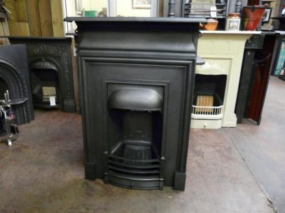 Edwardian Cast Iron Fireplace - 255MC