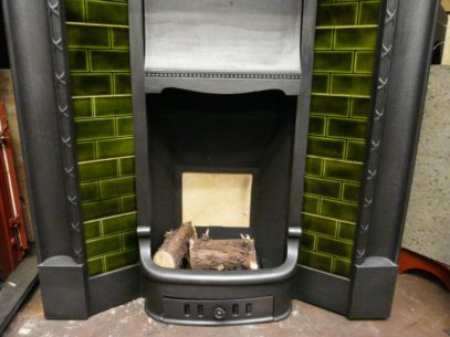 Original Edwardian Tiled Combination Fireplace  - 020TC - Image 3