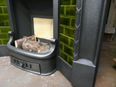 Original Edwardian Tiled Combination Fireplace  - 020TC - Image 8
