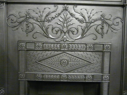 Victorian Cast Iron Fireplace - 077LC - Image 4
