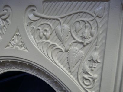 Art Nouveau Bedroom Fireplace - 113B  - Image 6