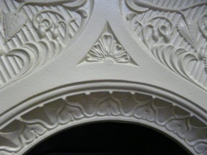 Art Nouveau Bedroom Fireplace - 113B  - Image 9