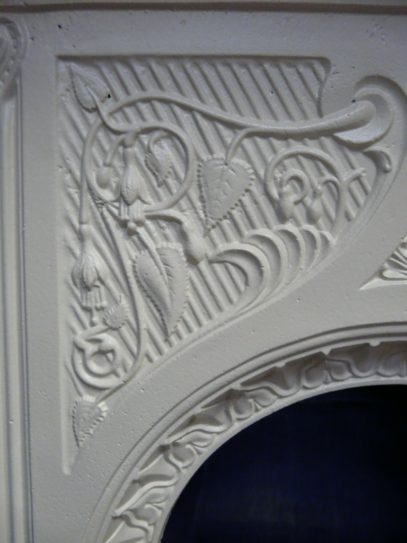 Art Nouveau Bedroom Fireplace - 113B  - Image 10