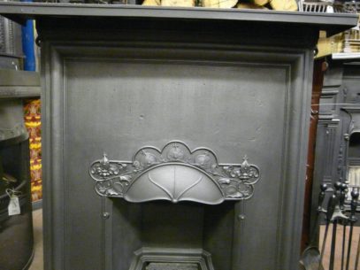 Art Nouveau Cast Iron Fireplace - 150MC-911 - Image 2