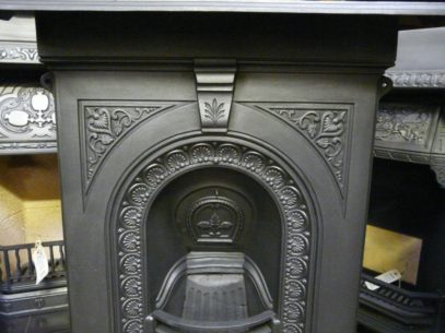 Victorian Cast Iron Fireplace - 272MC  - Image 4