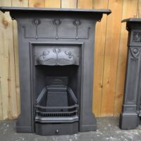 Art Nouveau Cast Iron Fireplace 4550MC - Oldfireplaces