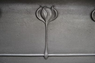 Art Nouveau Cast Iron Fireplace 4550MC - Oldfireplaces