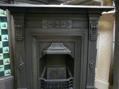 Victorian Cast Iron Fireplace - Manchester - 074LC - Image 2